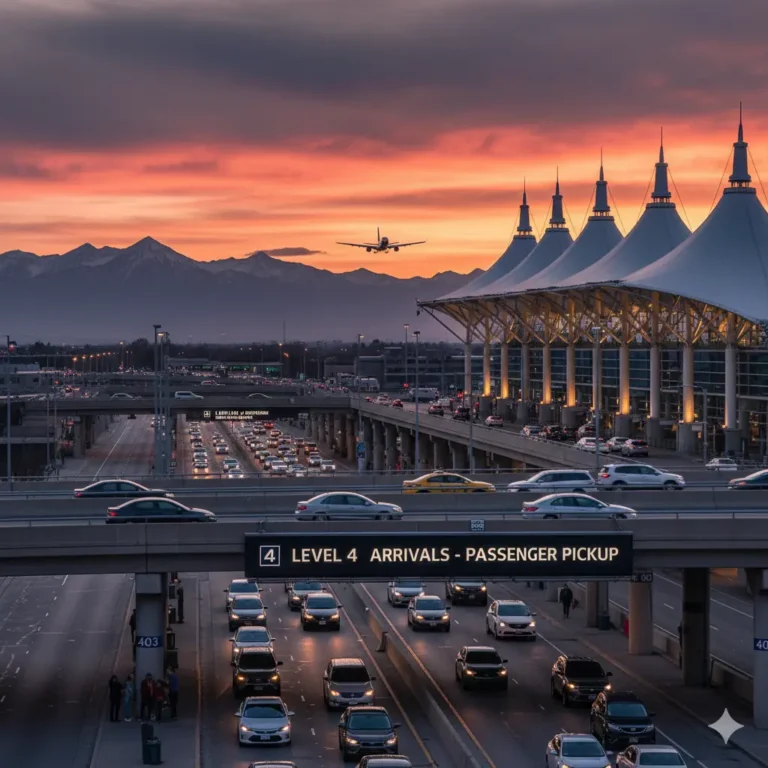 DIA Passenger Pickup Level