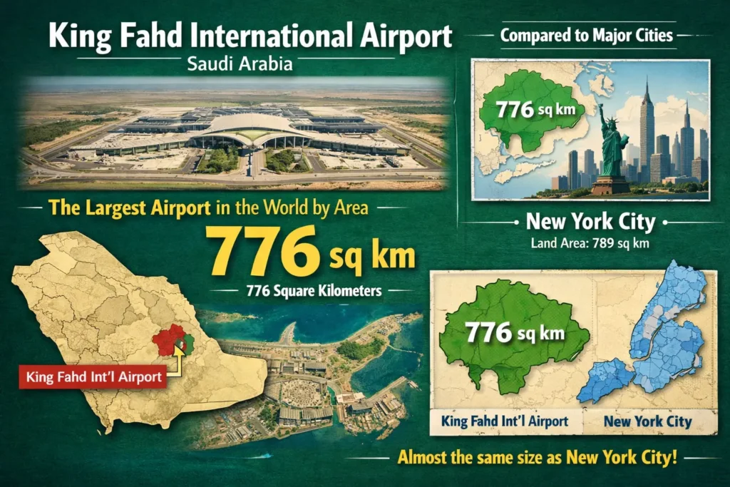 biggest airport in the world